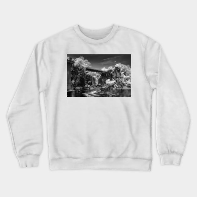 Paterson Great Falls National Historical Park Infrared Crewneck Sweatshirt by jforno